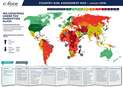 Country Risk Assessment Map